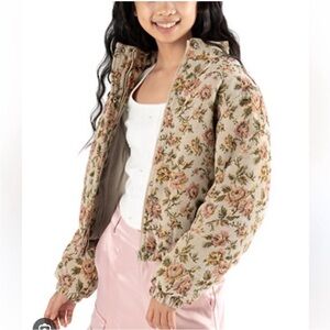 Floral Kids Jacket NWT $79 Retail